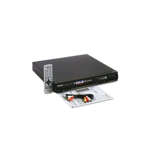 Panasonic 5-Disc Progressive scan DVD changer - PANDVDF87K - Shoplet.com